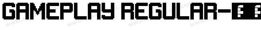 Gameplay Regular字体转换